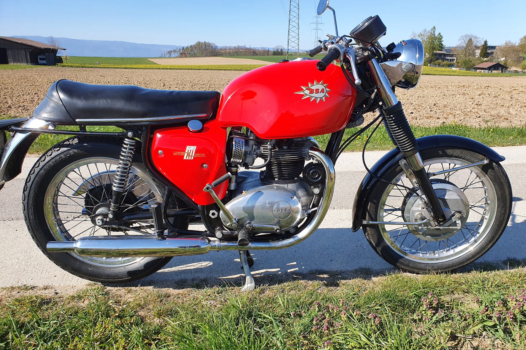 BSA A65 Spitfire 650, 1967